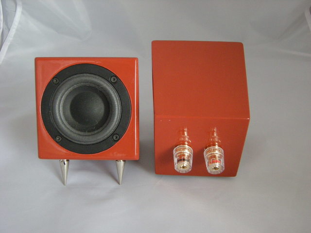 ScanSpeak 5cmフルレンジスピーカーが完成した。: デスクトップ